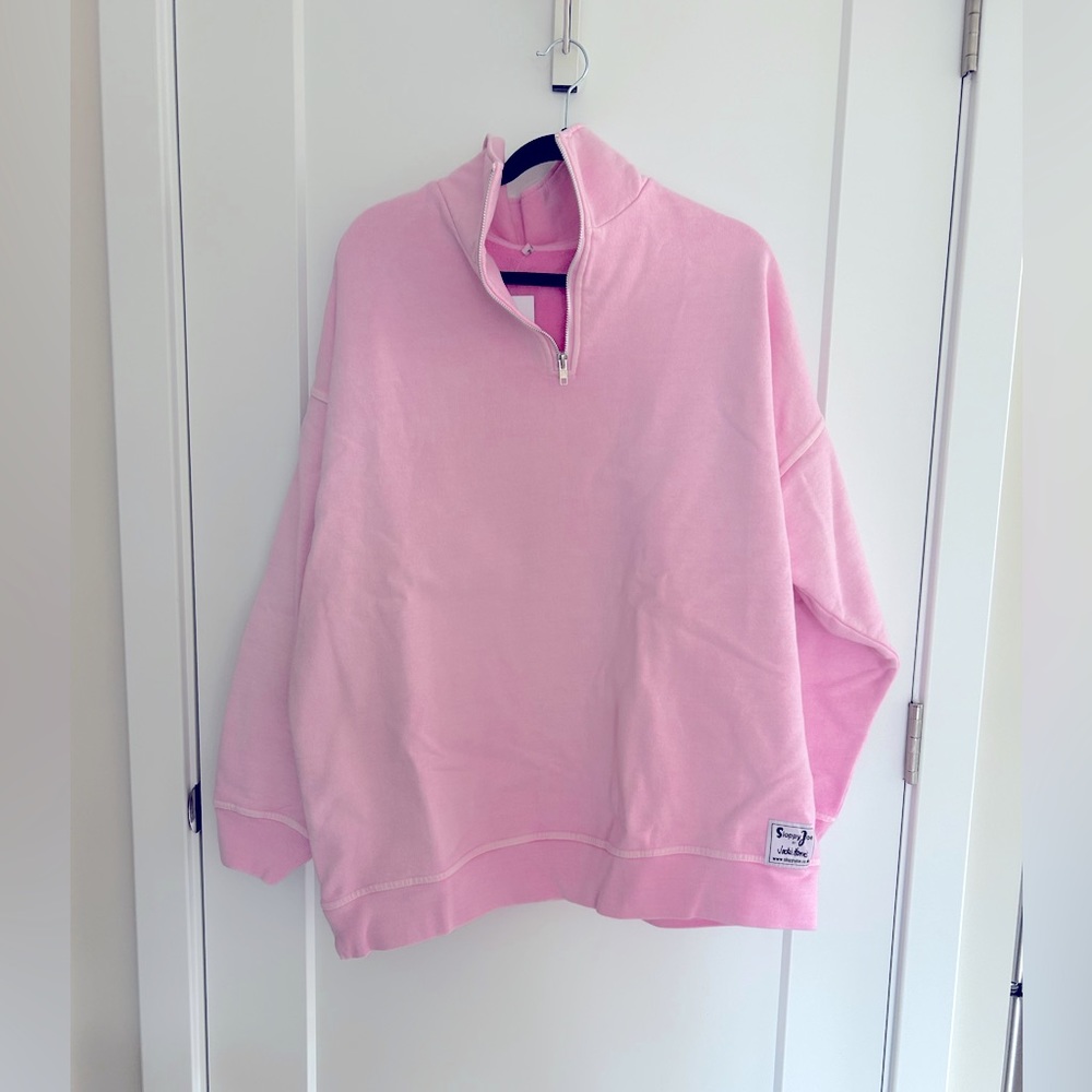 Sloppy Joe UK Diana Zip Neck Miami Pink Size 2 NWT